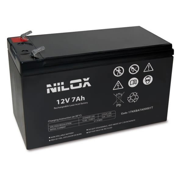 Nilox Batteria Ups 7ah 12v